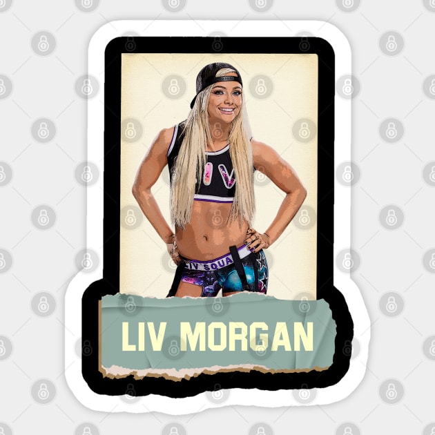 Liv Morgan Sticker by Balance Apparel